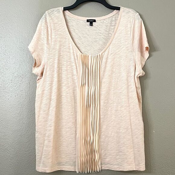Talbots Tuxedo Front Blouse Size XL - Picture 1 of 4